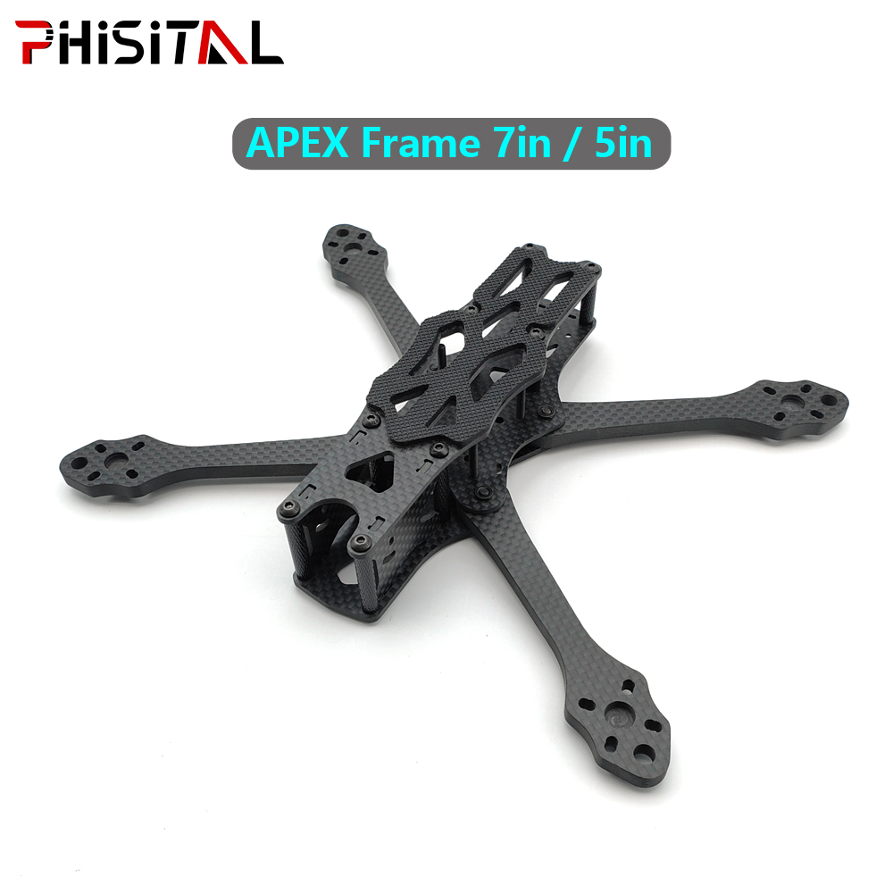 Drone Motor - APEX-Rahmen, 7 Zoll/6 Zoll/5 Zoll, Carbonfaser-Quadcopter-Rahmen-Set