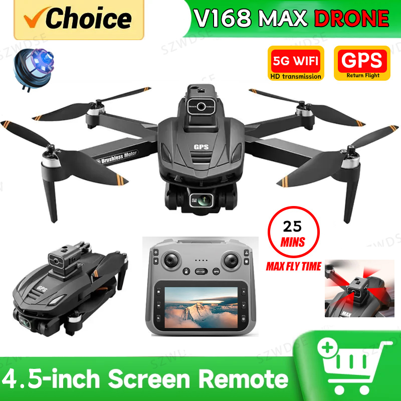 Jjrc Drone X12 - 2026 V168 MAX GPS-Drohne Professionelle 8K-Kamera