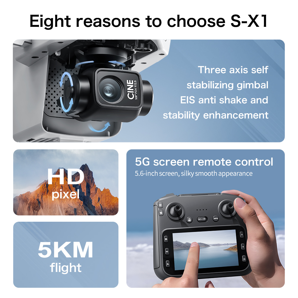 Original S-X1 GPS Faltbarer RC – Drone Gps Mount Bewertung und Preis