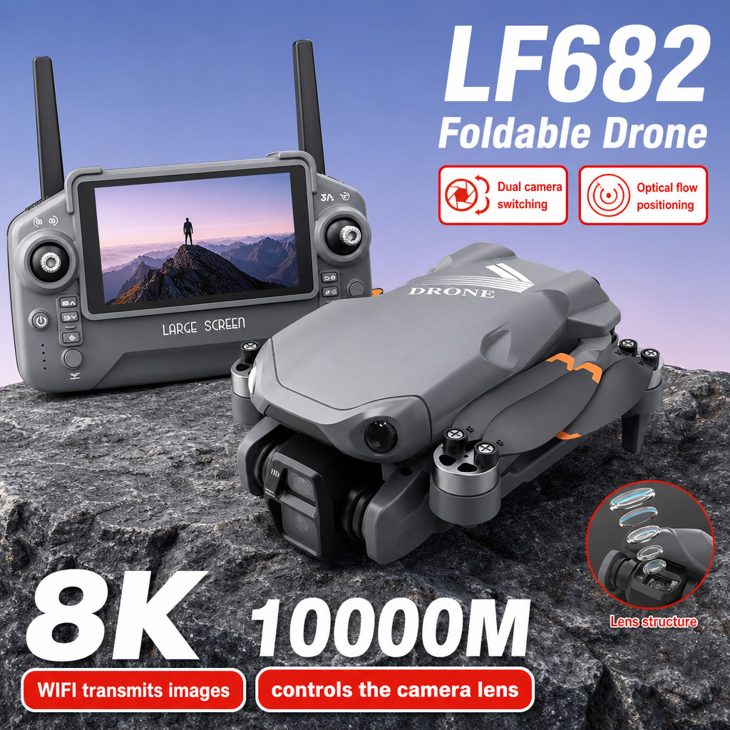 Luftbild-Drohne LF682 mit 8K H – Drone Gps Mount Bewertung und Preis